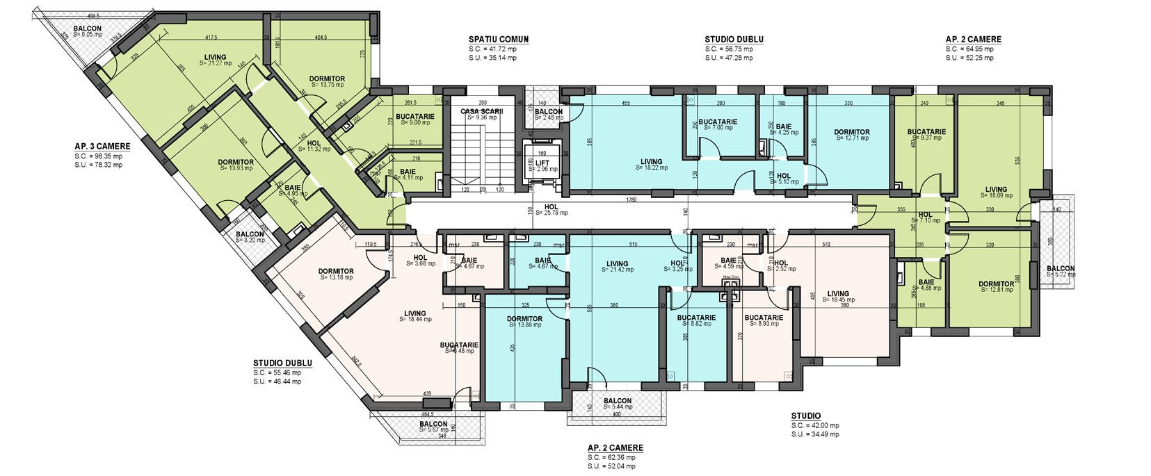 Prelungirea Ghencea 15B_MOBILIER ETAJ CURENT_0000_Layer 0